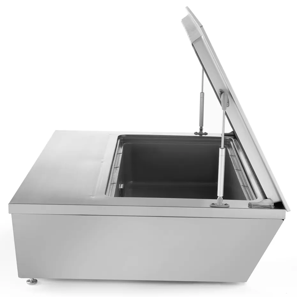 Schepijsvitrine | RVS | 4x 1/3 GN | -20°C/-24°C | Geforceerd | 805x666x305(h)mm