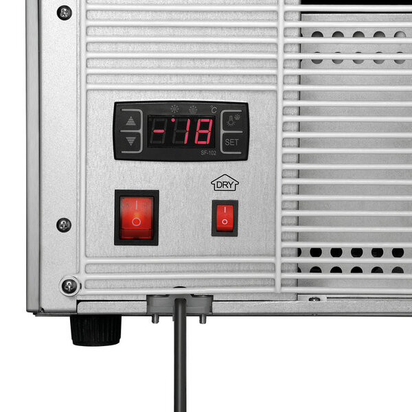Vrieskast | 90L | Grijs | -14°C/-22°C | Geforceerd | 620x575x712(h)mm