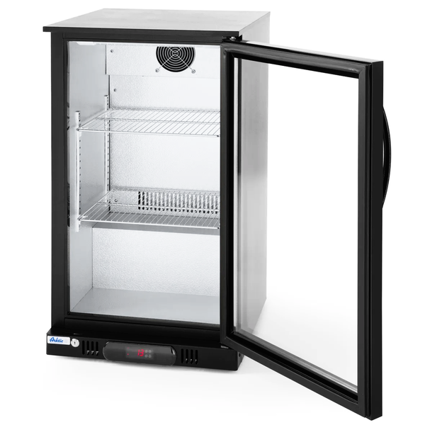 Barkoelkast | 108L | Zwart | +2°C/+10°C | Geforceerd | 500x500x900(h)mm