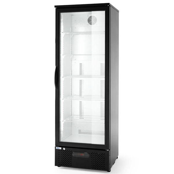 Drankenkoeling | 319L | Zwart | +2°C/+10°C | Geforceerd | 600x528x1820(h)mm