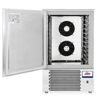 Arktic by HENDI Blastchiller | 10 Niveaus (EN/GN) | Max. 25kg (Koelen) / 20kg (Vriezen) | 1.49kW (230V) | 750x740x1290(h)mm 