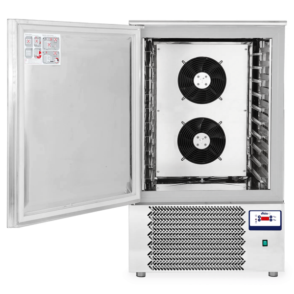 Blastchiller | 10 Niveaus (EN/GN) | Max. 25kg (Koelen) / 20kg (Vriezen) | 1.49kW (230V) | 750x740x1290(h)mm