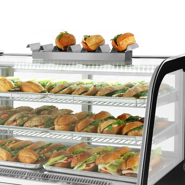 Broodjesstandaard | RVS | 7 Broodjes | 475x105x60(h)mm