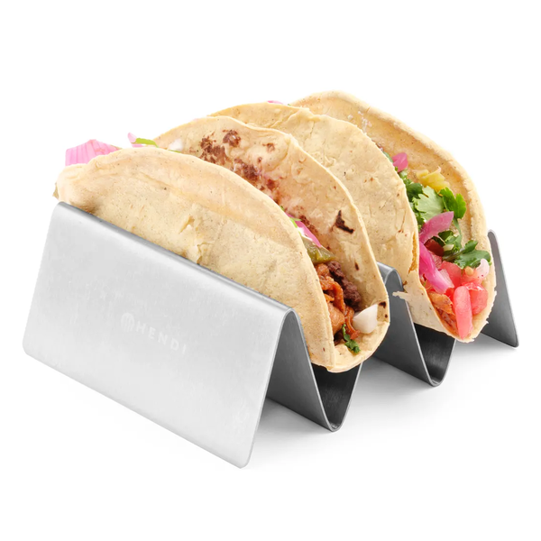 Tacostandaard | RVS | 2 Taco's | 135x115x50(h)mm