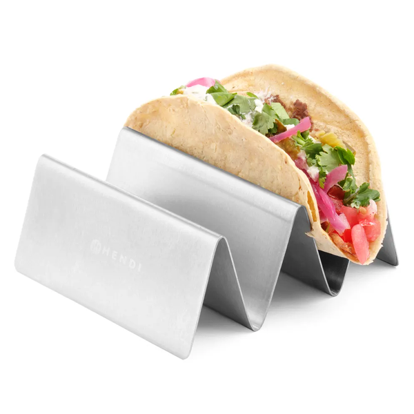 Tacostandaard | RVS | 2 Taco's | 135x115x50(h)mm