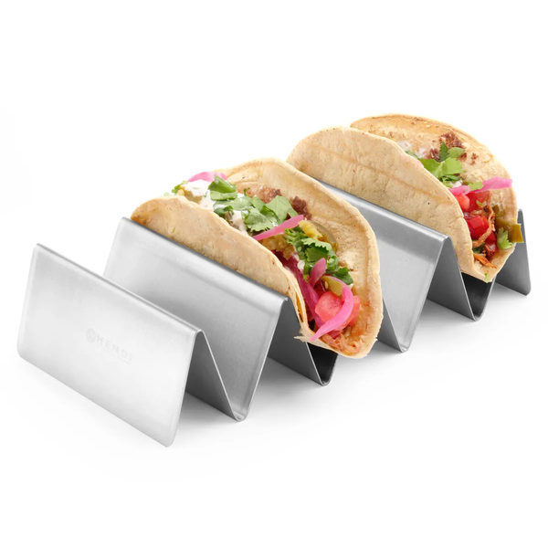 Tacostandaard | RVS | 4 Taco's | 225x115x50(h)mm
