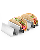 HENDI Tacostandaard | RVS | 4 Taco's | 225x115x50(h)mm 