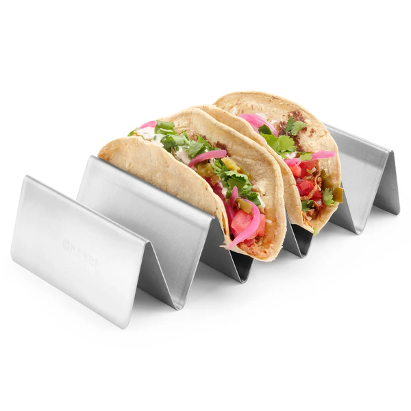 Tacostandaard | RVS | 4 Taco's | 225x115x50(h)mm
