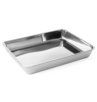 HENDI Vleesschaal | RVS | 310x240x48(h)mm 