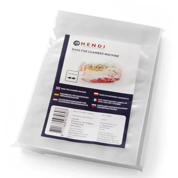 Vacuümzakken | 230x160mm | Glad | 100 Stuks
