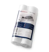 HENDI Vacuümkookzakken (Rol) | Sous-Vide Koken | Breedte 280mm | Reliëf | Rollengte 6m | 2 Stuks 