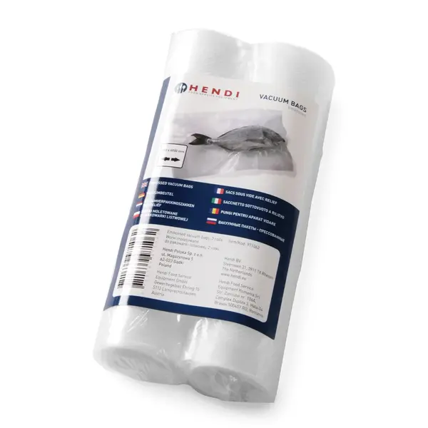 Vacuümkookzakken (Rol) | Sous-Vide Koken | Breedte 280mm | Reliëf | Rollengte 6m | 2 Stuks