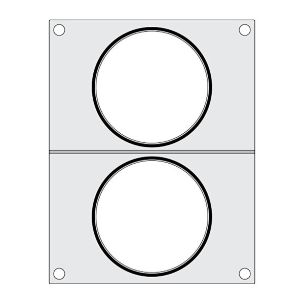 Thermosealer Matrijs | HENDI Thermosealer COMPACT | 2 Soepcontainers (2x Ø115mm)