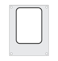 HENDI Thermosealer Matrijs | HENDI Thermosealer  COMPACT | 1 Container (187x137mm) 