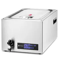 HENDI Sous-Vide Kooktoestel | 1/1 GN | 20L | 35°C/90°C | 0.6kW (230V) | Aftapkraan | Programmeerbaar | 540x335x310(h)mm 