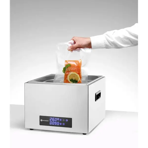 Sous-Vide Kooktoestel | 2/3 GN | 13L | 35°C/90°C | 0.4kW (230V) | Programmeerbaar | 363x335x290(h)mm