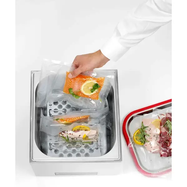 Sous-Vide Kooktoestel | 2/3 GN | 13L | 35°C/90°C | 0.4kW (230V) | Programmeerbaar | 363x335x290(h)mm