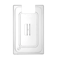 HENDI GN-Deksel | 1/1 GN | Polycarbonaat | Sous-Vide Stick Uitsparing | 530x325mm