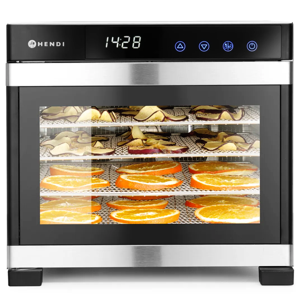 Voedseldroger | ProfiLine | 6 Niveaus (305x330mm) | 35°C/75°C | 0.65kW (230V) | 340x450x311(h)mm