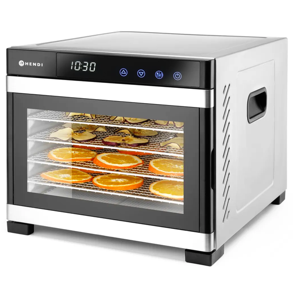 Voedseldroger | ProfiLine | 6 Niveaus (305x330mm) | 35°C/75°C | 0.65kW (230V) | 340x450x311(h)mm