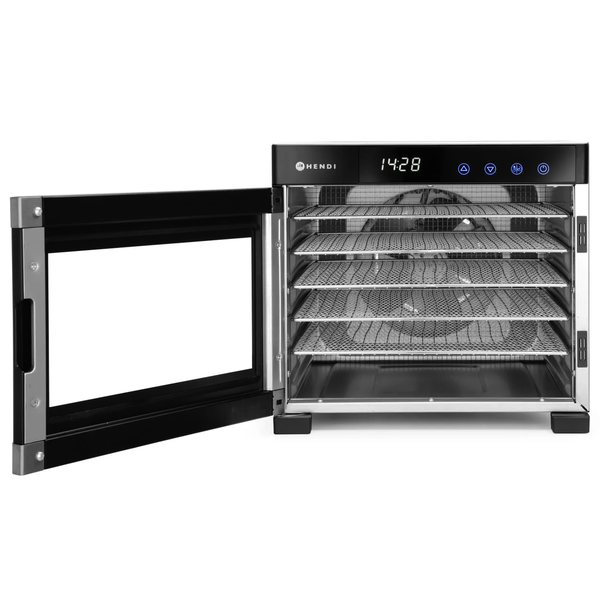 Voedseldroger | ProfiLine | 6 Niveaus (305x330mm) | 35°C/75°C | 0.65kW (230V) | 340x450x311(h)mm
