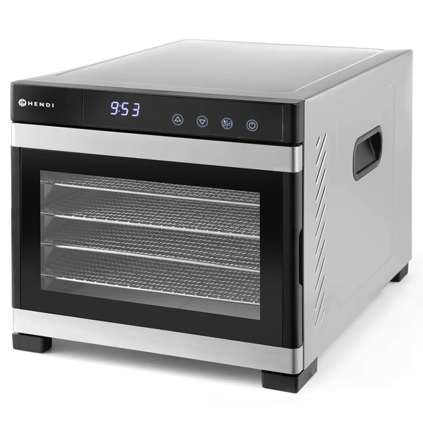 Voedseldroger | ProfiLine | 6 Niveaus (305x330mm) | 35°C/75°C | 0.65kW (230V) | 340x450x311(h)mm
