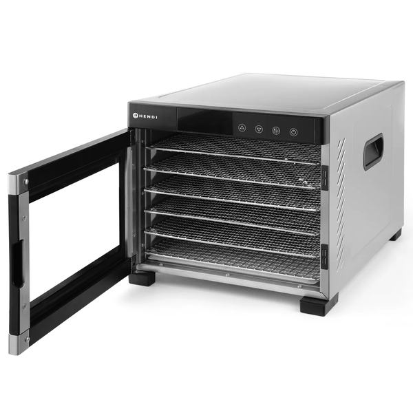 Voedseldroger | ProfiLine | 6 Niveaus (305x330mm) | 35°C/75°C | 0.65kW (230V) | 340x450x311(h)mm
