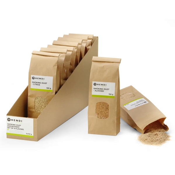Rookstofset | Hout | 9 Smaken (9x 150g)
