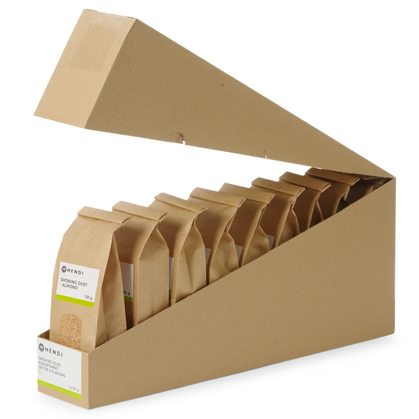 Rookstofset | Hout | 9 Smaken (9x 150g)