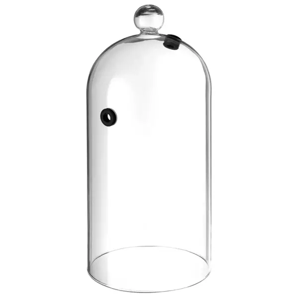 Rookstolp | HENDI Rookapparaten | Glas | Rookventiel | Ø130x282(h)mm