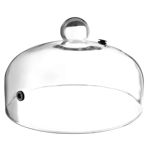 Rookstolp | HENDI Rookapparaten | Glas | Rookventiel | Ø260x174(h)mm