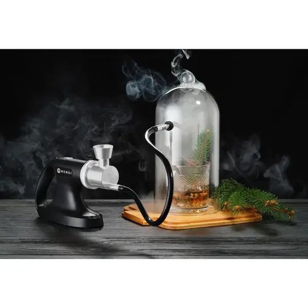 Rookpistool | Draadloos | Koude Rook | 3 Snelheden | Slang 50cm | USB-Lader | 215x70x160(h)mm