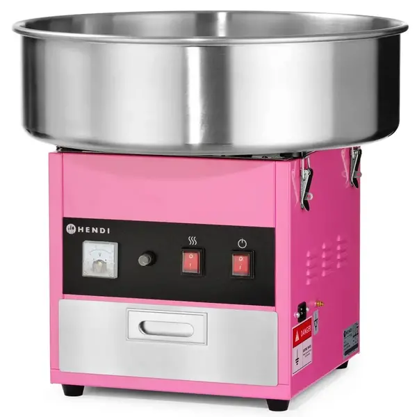 Suikerspinmachine | RVS | Kom Ø520 | 1.2kW (230V) | Ø520x480(h)mm