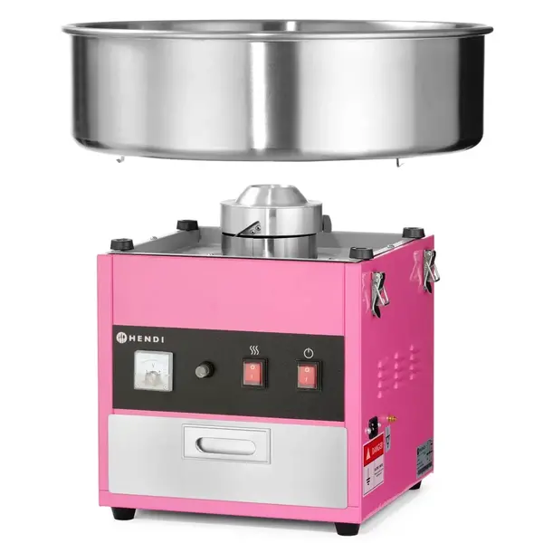 Suikerspinmachine | RVS | Kom Ø520 | 1.2kW (230V) | Ø520x480(h)mm
