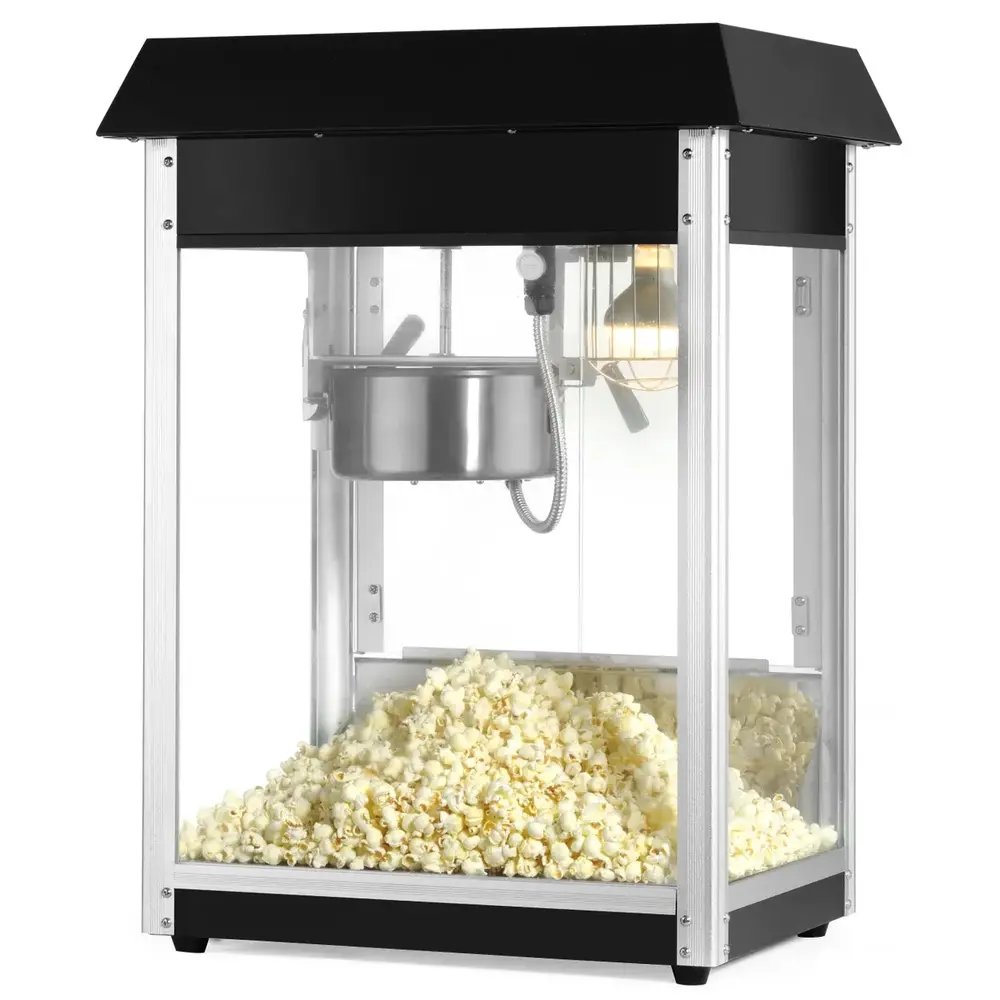 HENDI Popcornmachine Zwart 1.5kW (230V) 560x420x770(h)mm