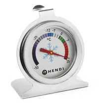 HENDI Koelkastthermometer | Analoog | -50°C/+25°C | 60x40x70(h)mm 