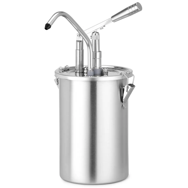 Sausdispenser | RVS | 5L | Portie 35ml | Ø180x420(h)mm