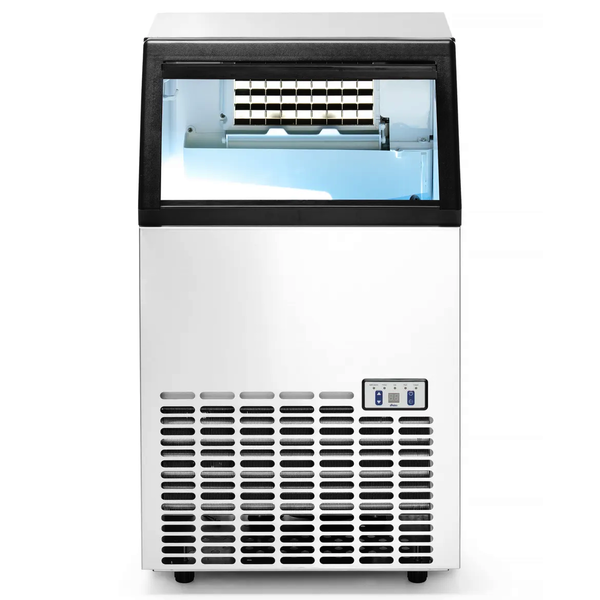 IJsblokjesmachine | Volle Blokjes (10g) | 35kg/24u | Bunker 15kg | Luchtgekoeld | 448x400x798(h)mm