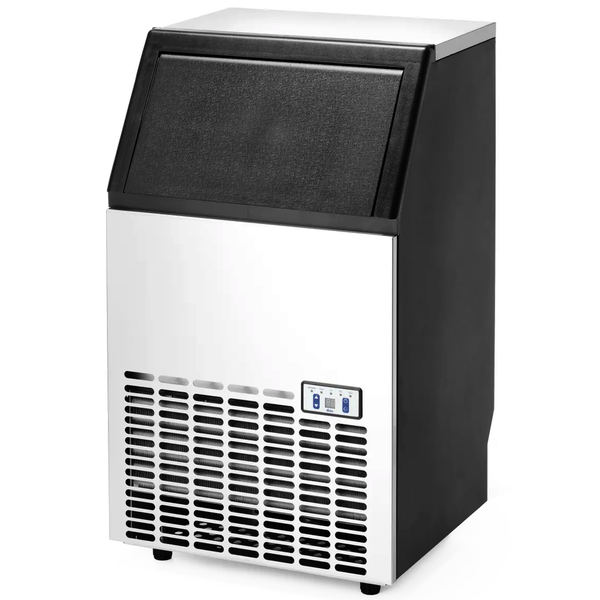 IJsblokjesmachine | Volle Blokjes (10g) | 35kg/24u | Bunker 15kg | Luchtgekoeld | 448x400x798(h)mm