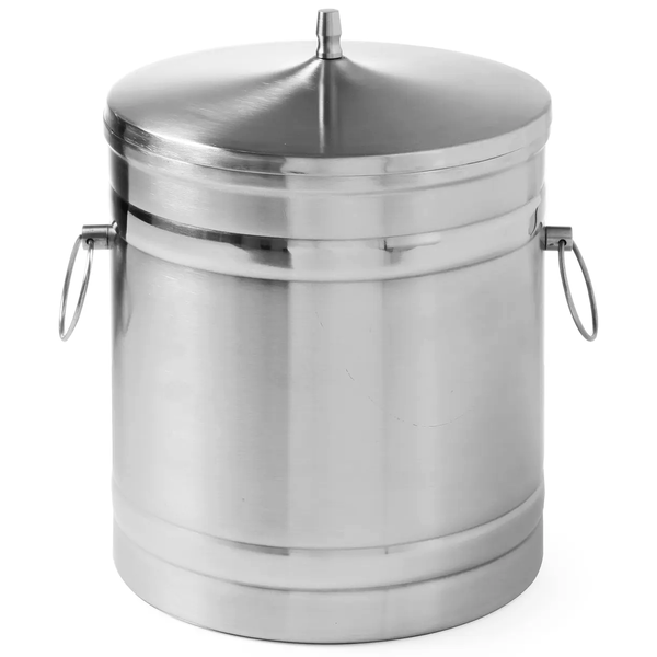 IJsblokjesemmer | BarUp | 5L | RVS | Dubbelwandig | Incl. Deksel | Ø200x230(h)mm