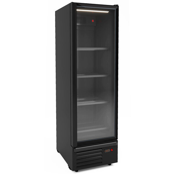 Koelkast | 550L | Zwart | +1°C/+7°C | Geforceerd | Wielen | 630x840x2140(h)mm