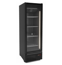 CombiSteel Vrieskast | 500L | Zwart | -18°C/-23°C | Geforceerd | Wielen | 666x852x2082(h)mm 