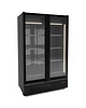 CombiSteel Vrieskast | 1230L | Zwart | -18°C/-23°C | Geforceerd | Draaideuren | Wielen | 1306x852x2082(h)mm 