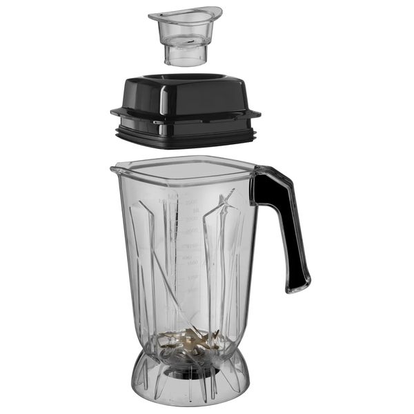 Blender | 2.5L | 3 Snelheden + Timer | Touchbediening | 1.68kW (230V) | Geluidskap | 252x258x547(h)mm