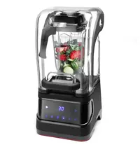 HENDI Blender | 2.5L | 3 Snelheden + Timer | Touchbediening | 1.68kW (230V) | Geluidskap | BPA-Vrij | 252x258x547(h)mm