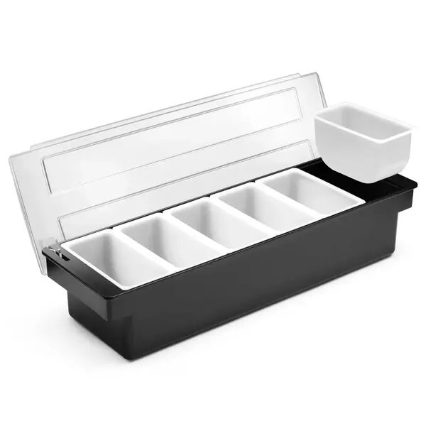 Garneerunit | BarUp | Kunststof | 6x 0.5L | 480x150x100(h)mm