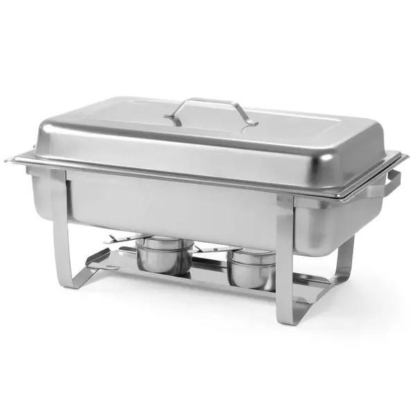 Set Chafing Dishes | ECONOMY | RVS | 1/1 GN (9L) | 2 Stuks | 600x358x295(h)mm