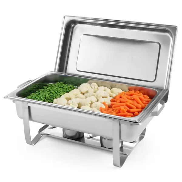 Set Chafing Dishes | ECONOMY | RVS | 1/1 GN (9L) | 2 Stuks | 600x358x295(h)mm