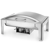 HENDI Chafing Dish | ProfiLine | RVS | 1/1 GN (9L) | 570x430x290(h)mm