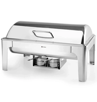 HENDI Chafing Dish | ProfiLine | RVS | 1/1 GN (9L) | 570x405x320(h)mm